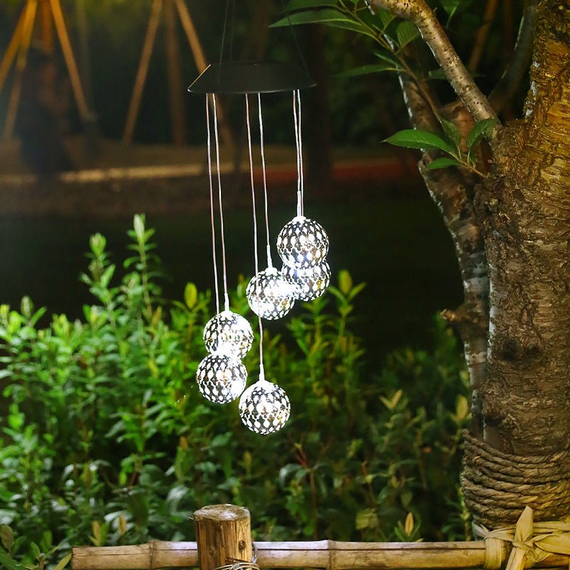 SOLARIA – Solar Windspiel mit LED-Licht für Garten & Terrasse