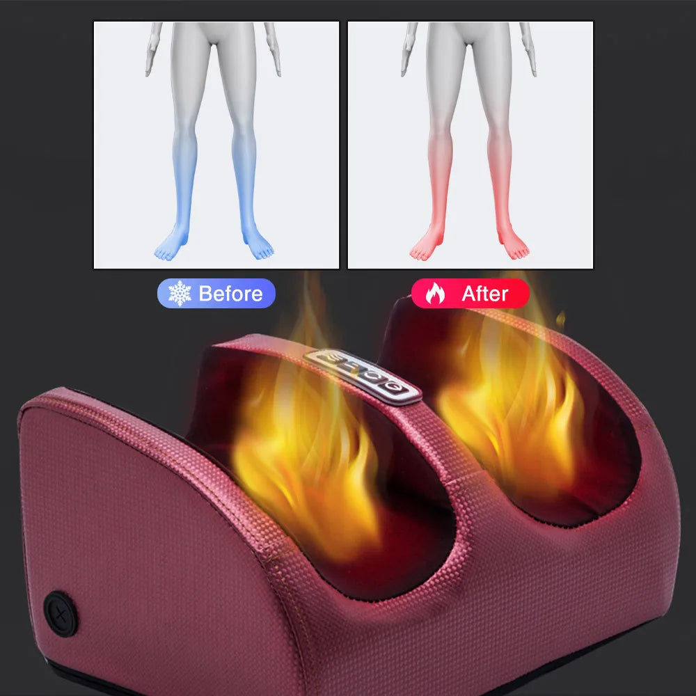 Soothestep – Masajeador de pies Shiatsu de lujo con función de calor