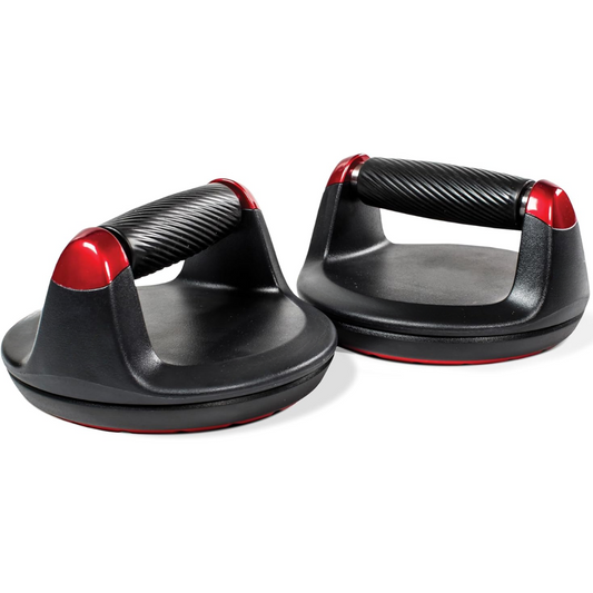 Spinfit – Mangos giratorios para flexiones que protegen las articulaciones durante el entrenamiento de fuerza