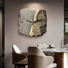 StoneAura – Reloj de pared moderno de diseño en piedra arenisca