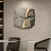StoneAura – Reloj de pared moderno de diseño en piedra arenisca