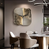 StoneAura – Reloj de pared moderno de diseño en piedra arenisca