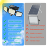 SUNDEFENSE – Solarbetriebenes LED Sicherheitslicht mit Bewegungssensor & Fernbedienung