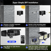 SUNDEFENSE – Solarbetriebenes LED Sicherheitslicht mit Bewegungssensor & Fernbedienung