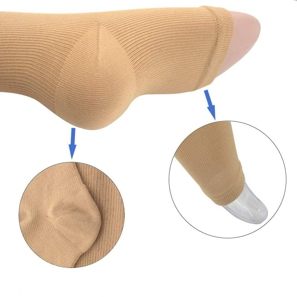 SupportEase – Medias de compresión con cremallera para piernas cansadas y hinchadas