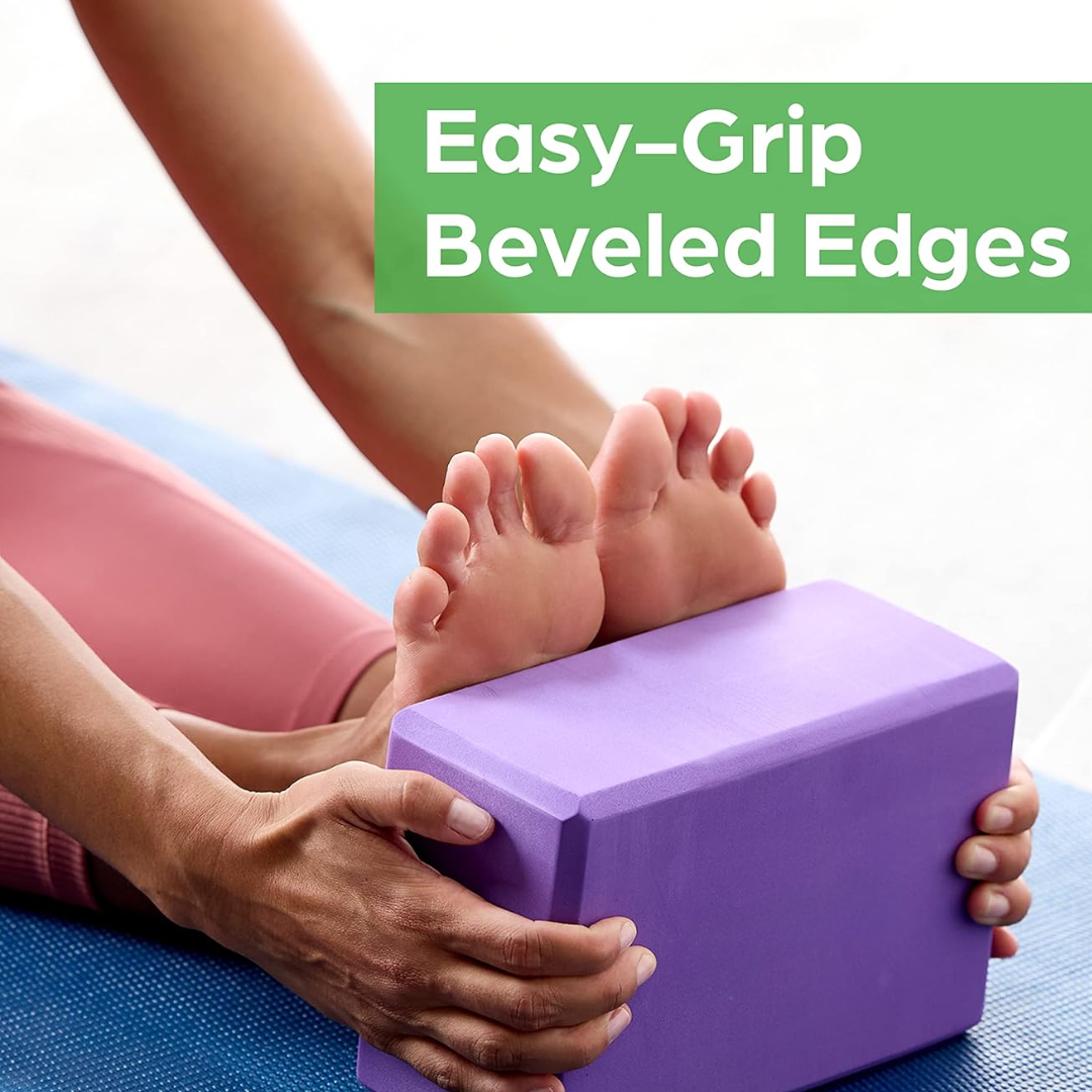SupportFlex Blocco Yoga – Blocco EVA antiscivolo per stabilità e comfort durante lo yoga