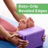 SupportFlex Blocco Yoga – Blocco EVA antiscivolo per stabilità e comfort durante lo yoga