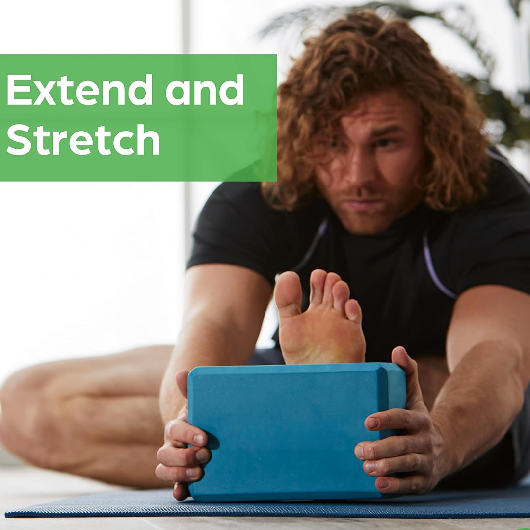 SupportFlex Blocco Yoga – Blocco EVA antiscivolo per stabilità e comfort durante lo yoga