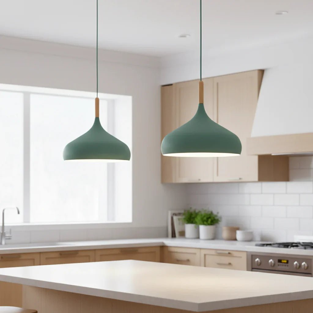 ORDSHADE – Nordische Minimalistische Pendelleuchte Bunt