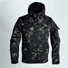 TACTIGUARD – Herren-Militär-Softshelljacke mit Kapuze und mehreren Taschen 3
