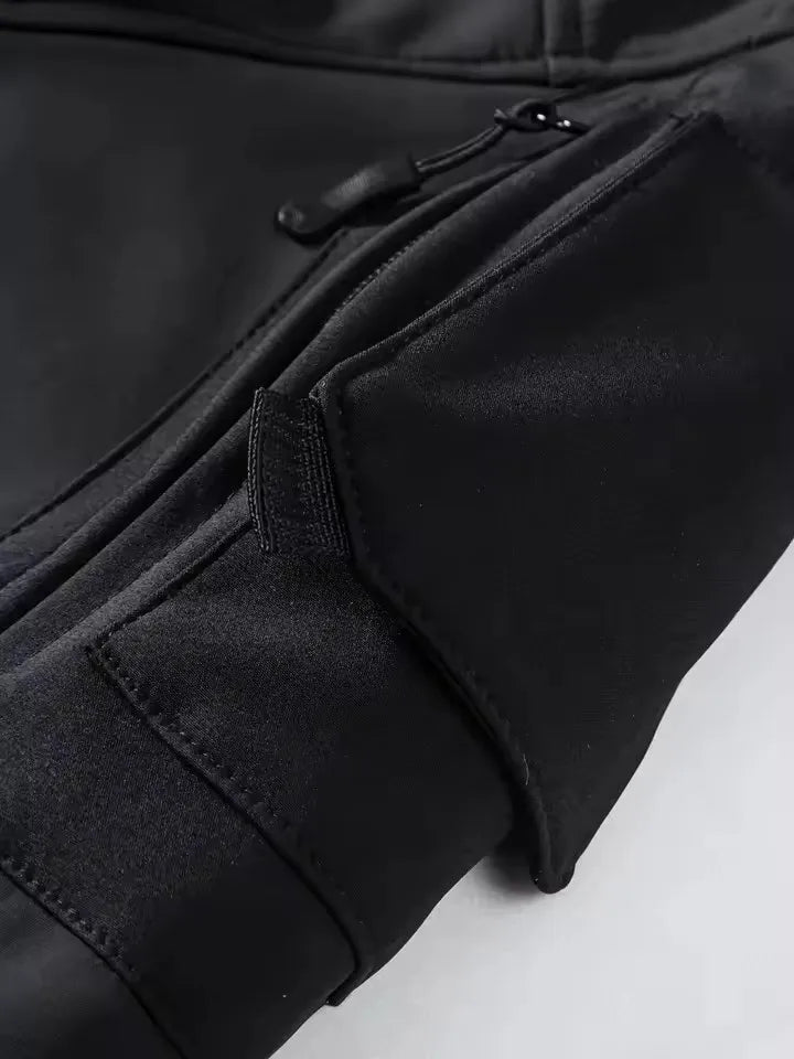 TACTIGUARD – Herren-Militär-Softshelljacke mit Kapuze und mehreren Taschen 4