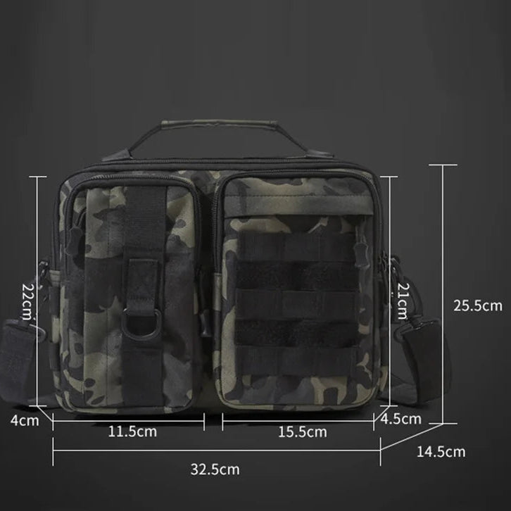 TACTISLING – Taktische Schultertasche für Wandern & Outdoor-Reisen 5