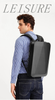 Mochila TECHGUARD – Mochila para portátil con protección antirrobo, USB y carcasa rígida