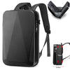 Mochila TECHGUARD – Mochila para portátil con protección antirrobo, USB y carcasa rígida