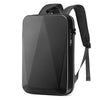 Mochila TECHGUARD – Mochila para portátil con protección antirrobo, USB y carcasa rígida