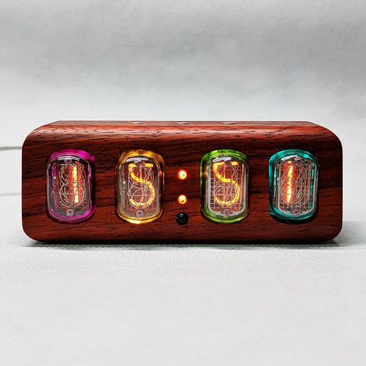 TEMPUSGLOW – Nixie-Röhrenuhr mit Bluetooth-Steuerung 0