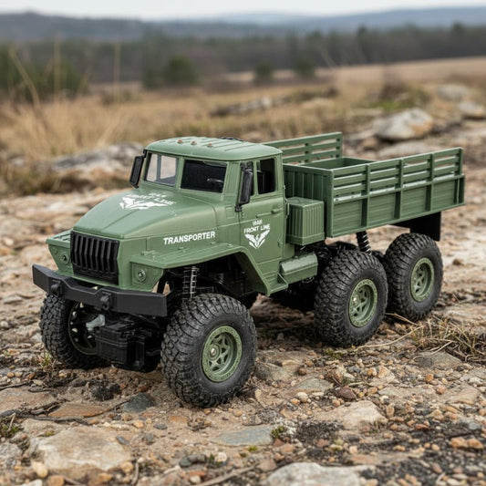 TERRAHAWK – 1/18 RC Offroad-Militärbuggy mit 2,4-GHz-Fernsteuerung 0