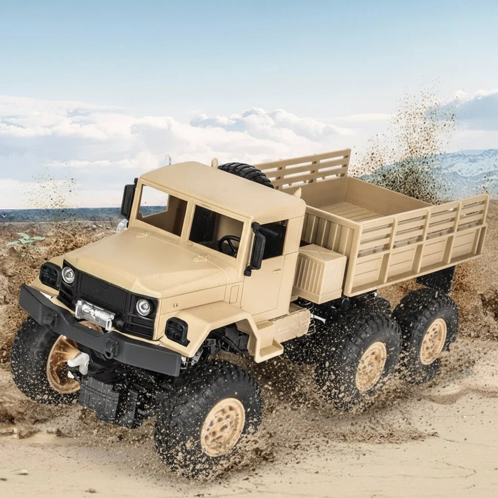 TERRAHAWK – 1/18 RC Offroad-Militärbuggy mit 2,4-GHz-Fernsteuerung 6