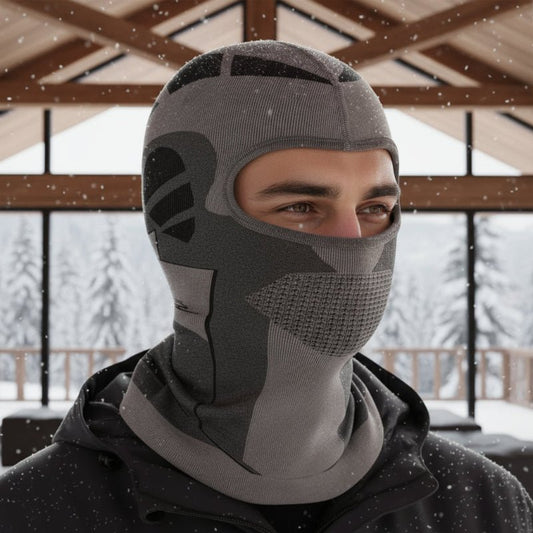 THERMOHOOD – Kältebeständige Winter-Sturmhaube zum Skifahren und Radfahren 0