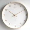 TIMEHAVEN – Silent Wooden Wall Clock with Battery Operation 0