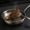 TITAN-PREMIUM PAN – Onbeklede titanium pan voor extreme hitte & levenslang gebruik