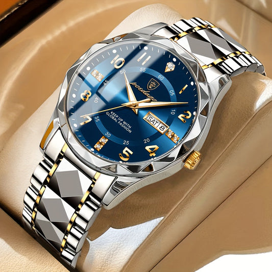 OROLOGIO TITANFORCE – Orologio da uomo – Orologio sportivo in titanio impermeabile con cronografo e sveglia