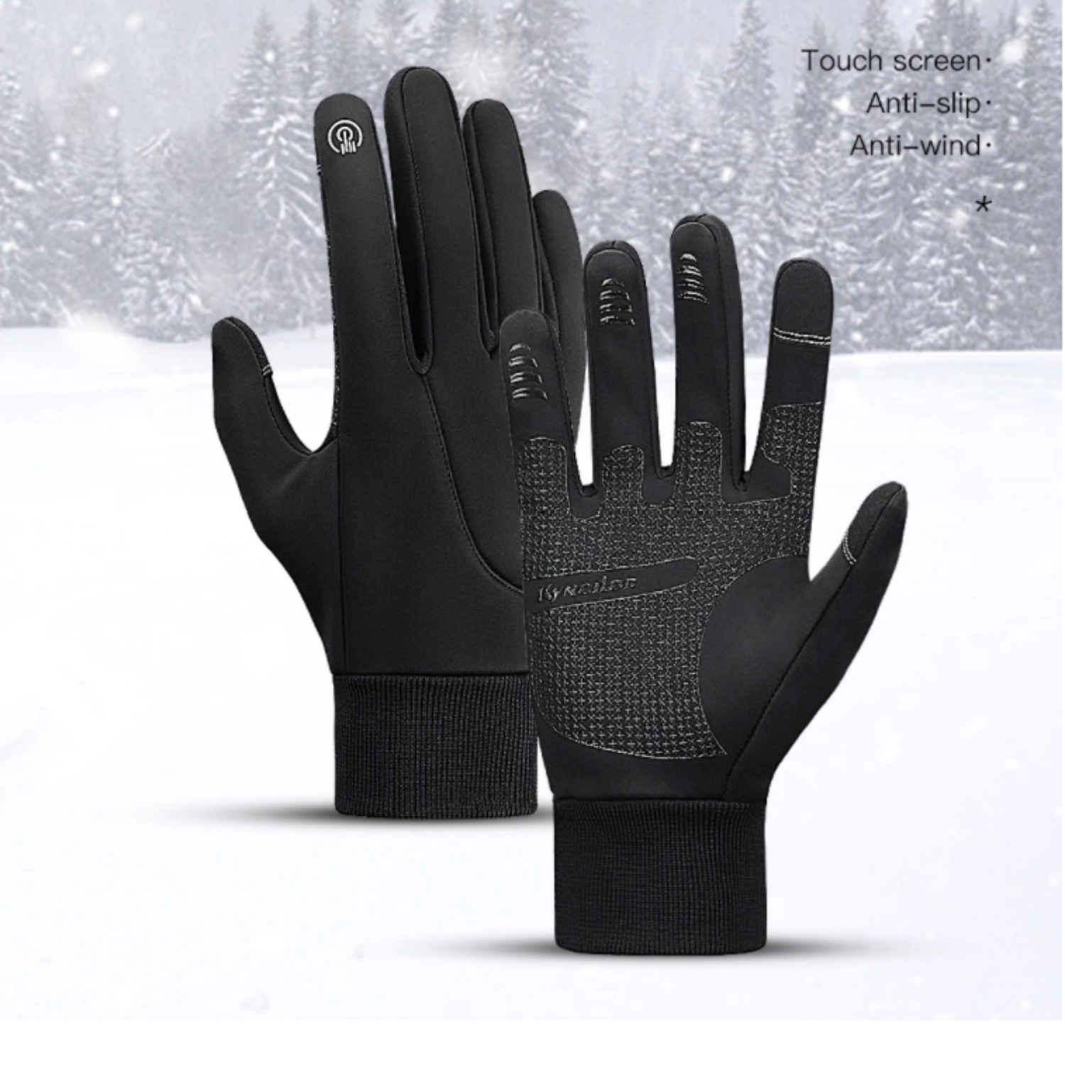 GUANTI TOUCH PRO – Guanti invernali con funzione touchscreen e protezione dalle intemperie