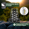 TRAILPRO 50L – Mochila de senderismo con sistema de espalda transpirable y compartimento para zapatos
