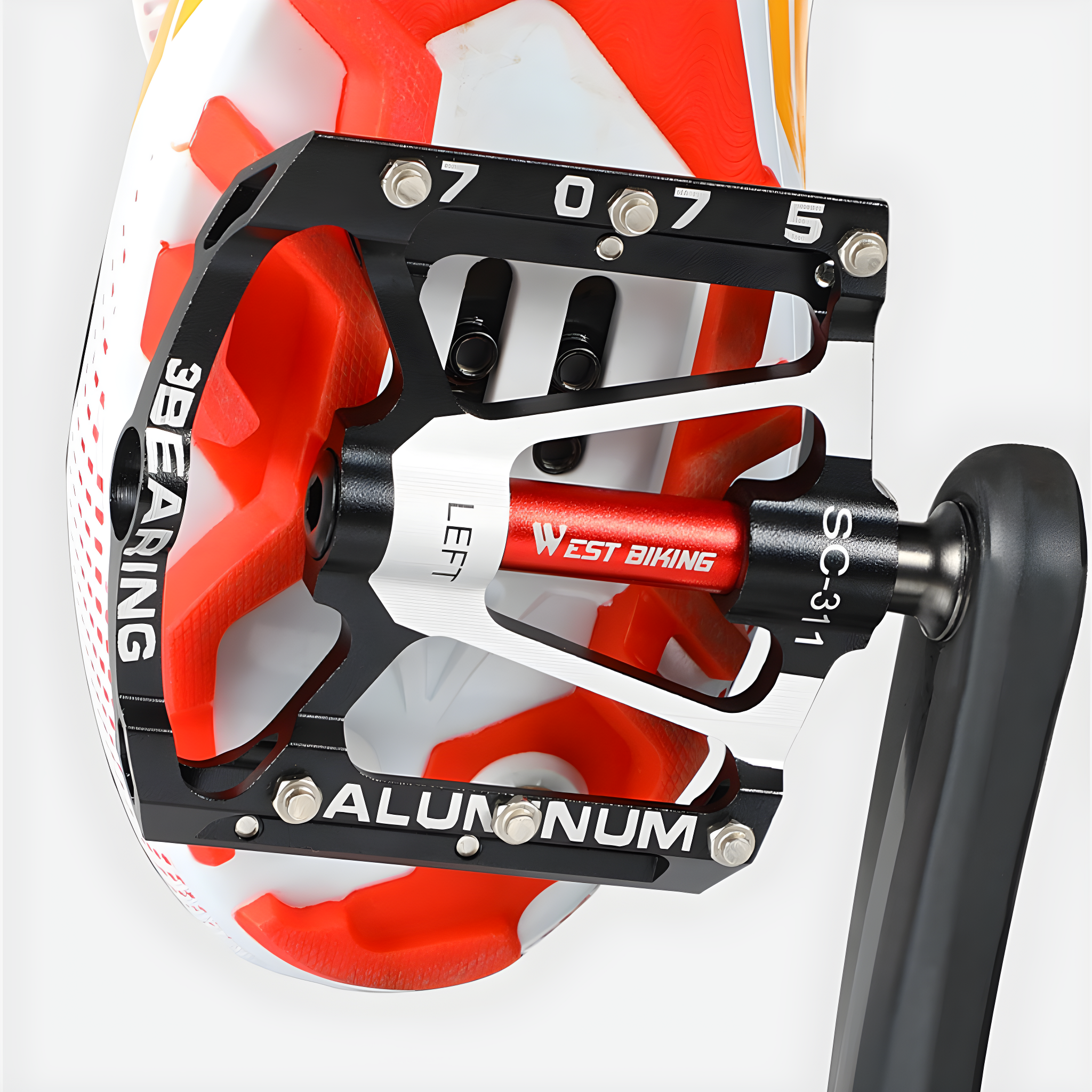 TrailPro – Pedales de bicicleta ultraligeros antideslizantes para máximo agarre