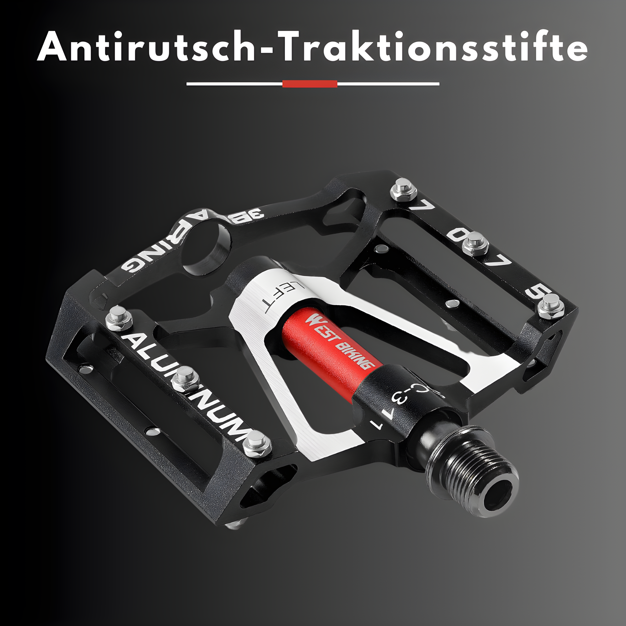 TrailPro – Pedales de bicicleta ultraligeros antideslizantes para máximo agarre