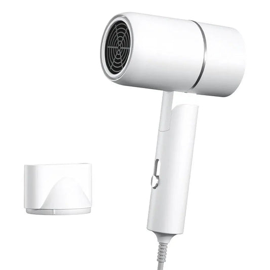 IONFOLD – Secador de pelo plegable con tecnología iónica para un cabello brillante en movimiento