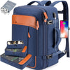 TravelLite Pack – Mochila de viaje compacta con compartimento para zapatos, USB y diseño Croco