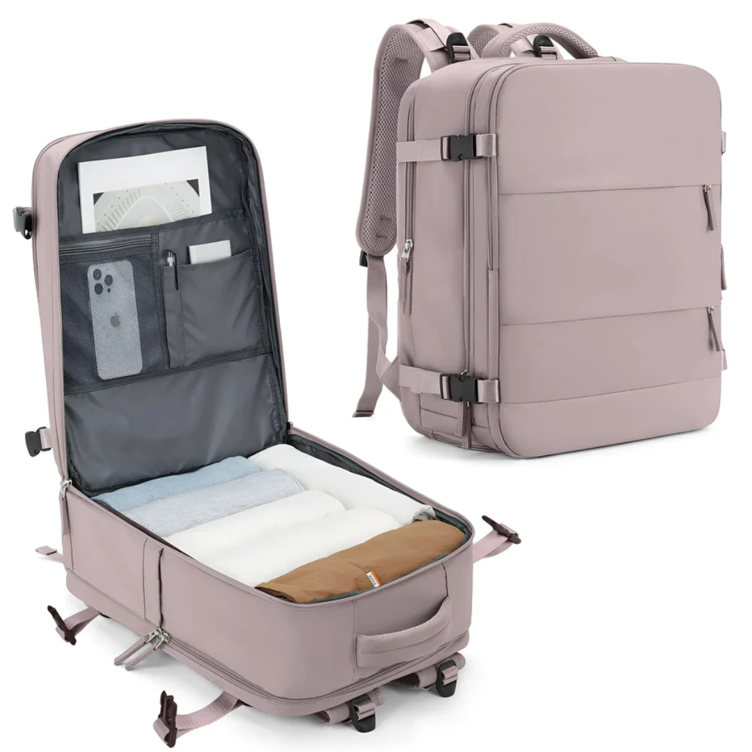 TravelMate Equipaje de mano – Equipaje de cabina ligero y espacioso para viajes organizados