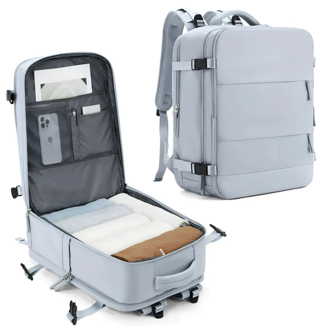 TravelMate Equipaje de mano – Equipaje de cabina ligero y espacioso para viajes organizados