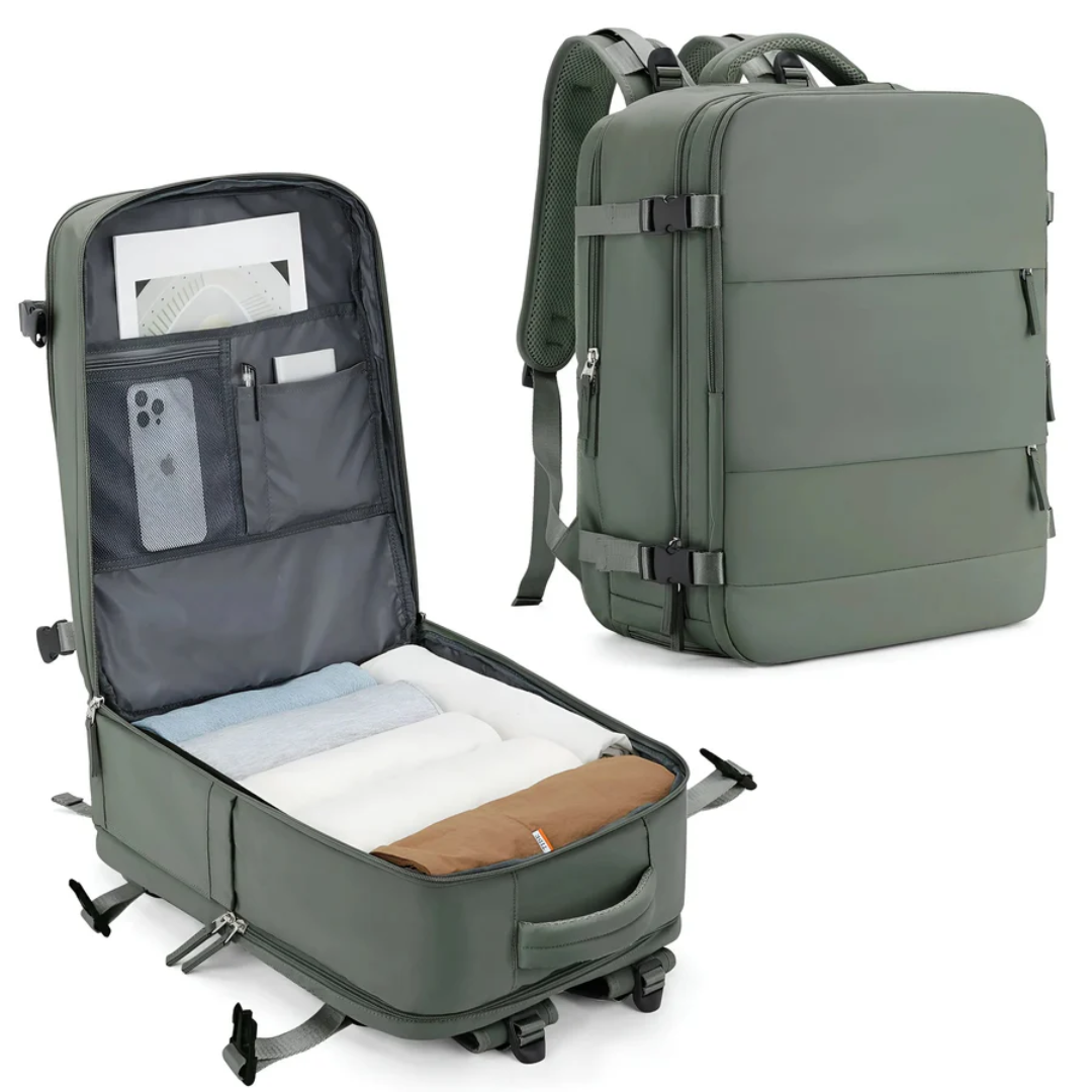TravelMate Equipaje de mano – Equipaje de cabina ligero y espacioso para viajes organizados