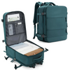 TravelMate Equipaje de mano – Equipaje de cabina ligero y espacioso para viajes organizados