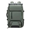 TRAVELMAX Mochila de viaje con puerto USB, compartimento para zapatos y bolsillo antirrobo