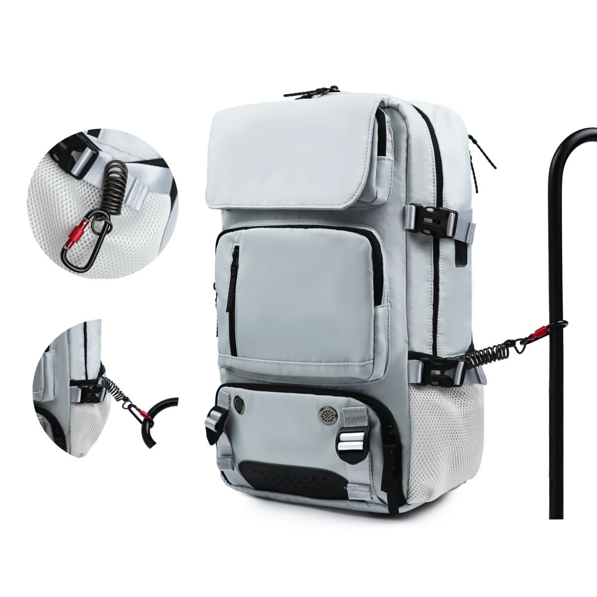 reiserucksack diebstahlsicher ReiseMAX Rucksack USB-Anschluss Anti-Diebstahl-Fach – Wohnish