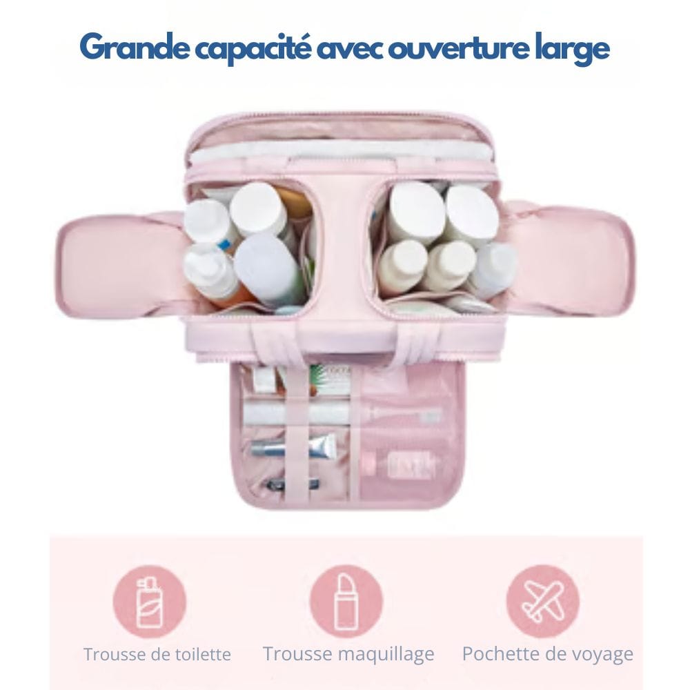 TRAVELSMART KIT – Neceser compacto con gancho y compartimentos organizadores