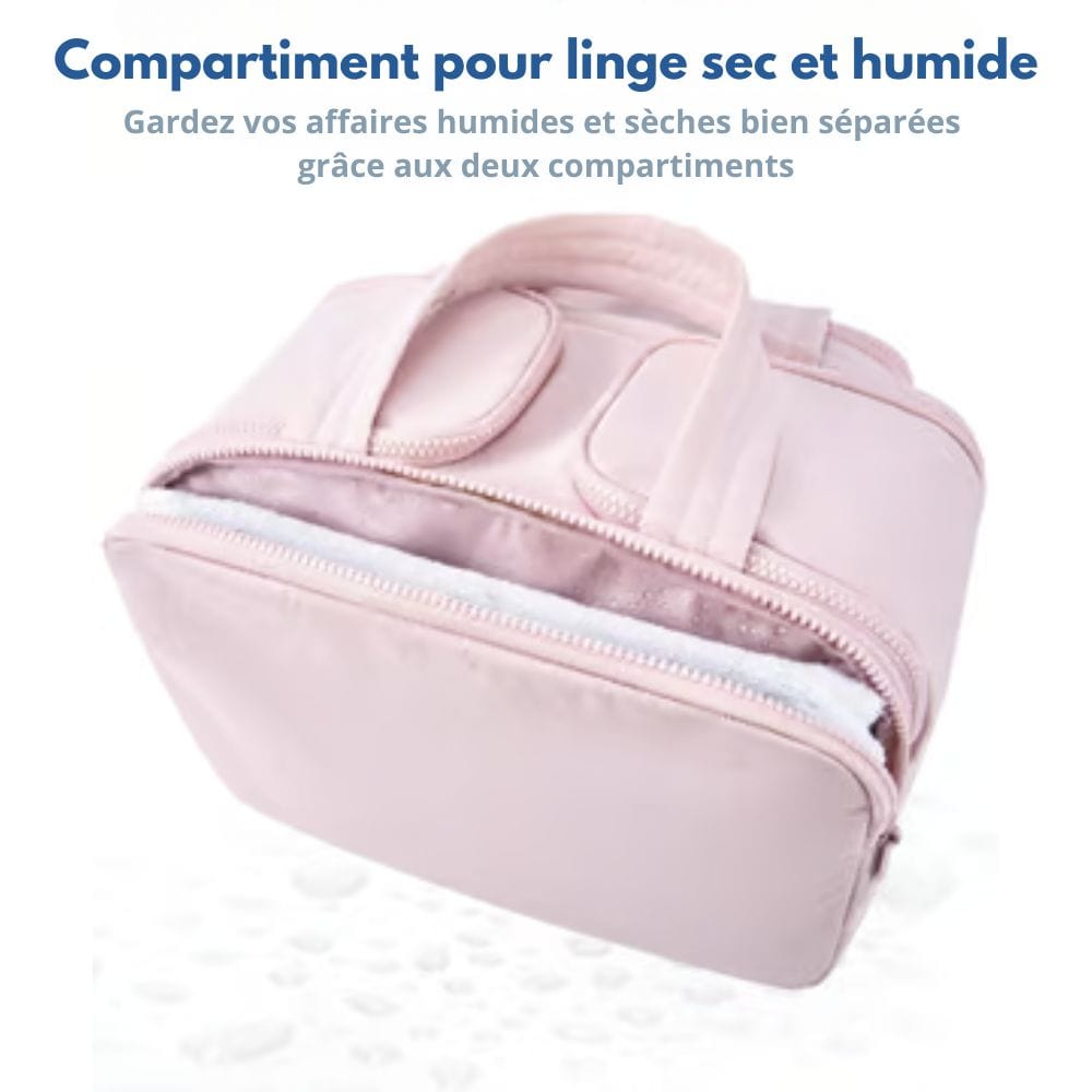 TRAVELSMART KIT – Neceser compacto con gancho y compartimentos organizadores