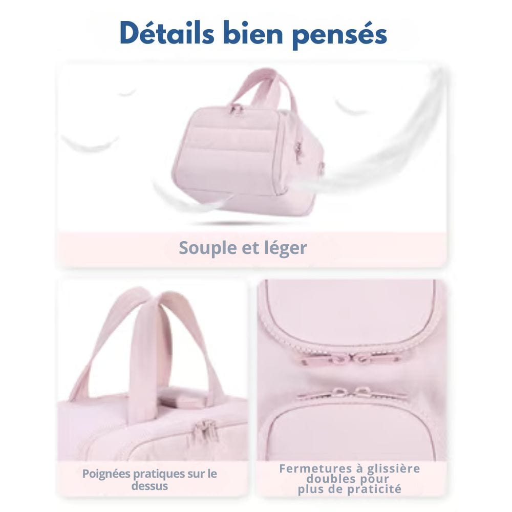 TRAVELSMART KIT – Neceser compacto con gancho y compartimentos organizadores