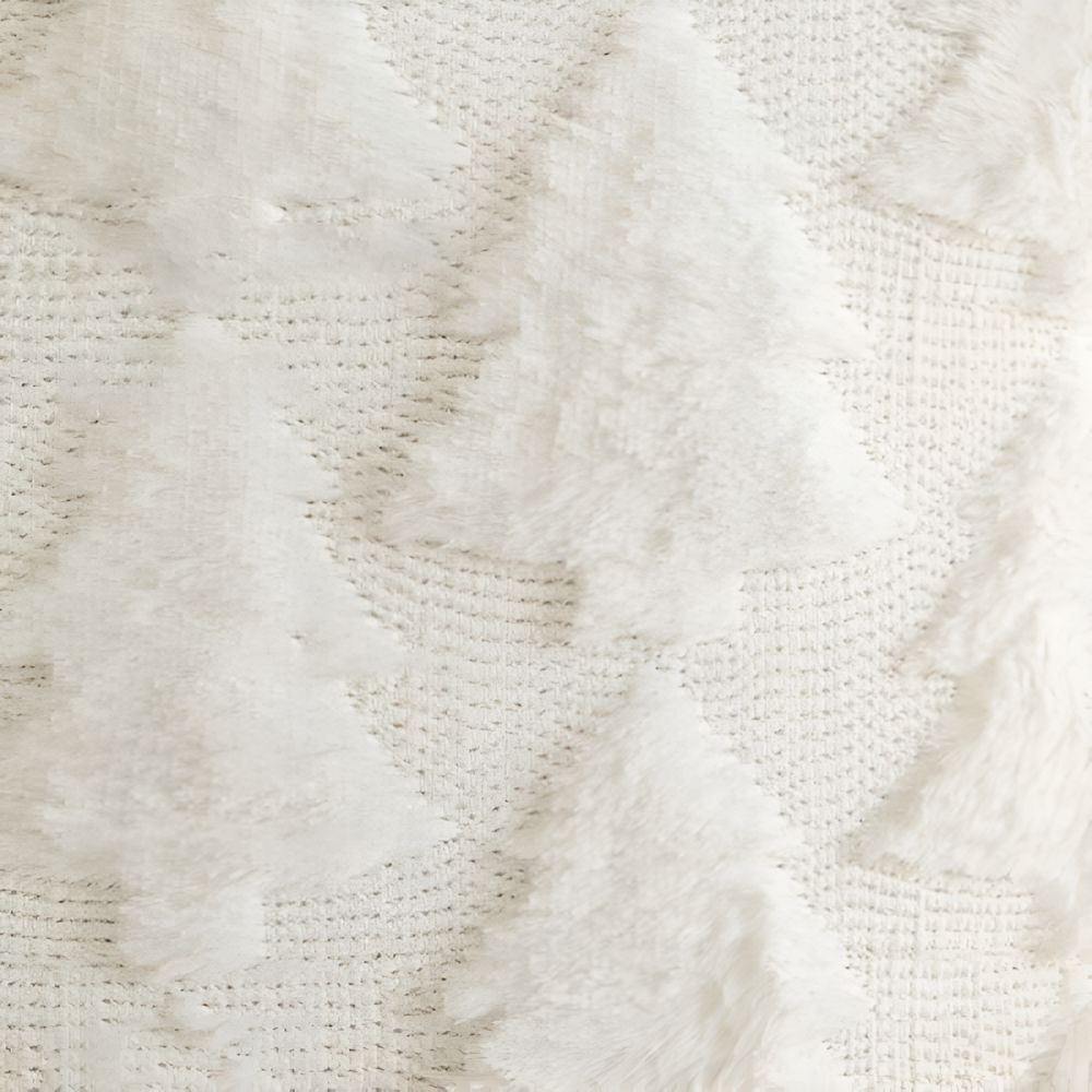 TREEBLISS – Kuscheliger Plüsch-Weihnachtsbaum-Kissenbezug mit ultraweichem Stoff 7