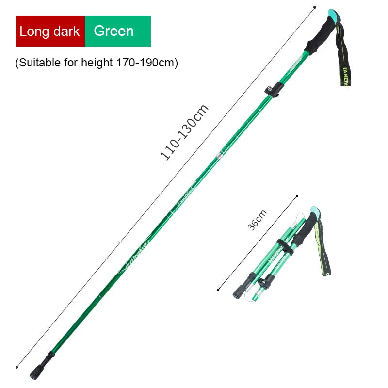 ULTRATRAIL TREKKER – Bastones de trekking telescópicos ultraligeros para un agarre seguro al caminar