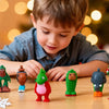 ÜBERRASCHUNG – Kreativer Adventskalender für Kinder mit lustigen Figuren für den Countdown bis Weihnachten 5