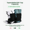 ULTREA PACK – Mochila de aventura ultraligera de 50L con cierre enrollable y nylon ripstop