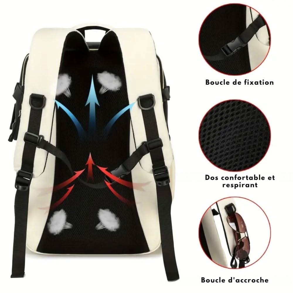 reiserucksack aufklappbar UrbanFlex Reiserucksack mit Schuhfach Laptop-Schutz – Wohnish