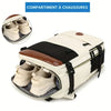 UrbanFlex Pack – Mochila de viaje con compartimento para zapatos y protección para portátil para un embalaje sin estrés