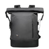 Mochila URBANTRAIL Rolltop – Mochila diaria flexible con USB y compartimento para portátil