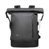 Mochila URBANTRAIL Rolltop – Mochila diaria flexible con USB y compartimento para portátil