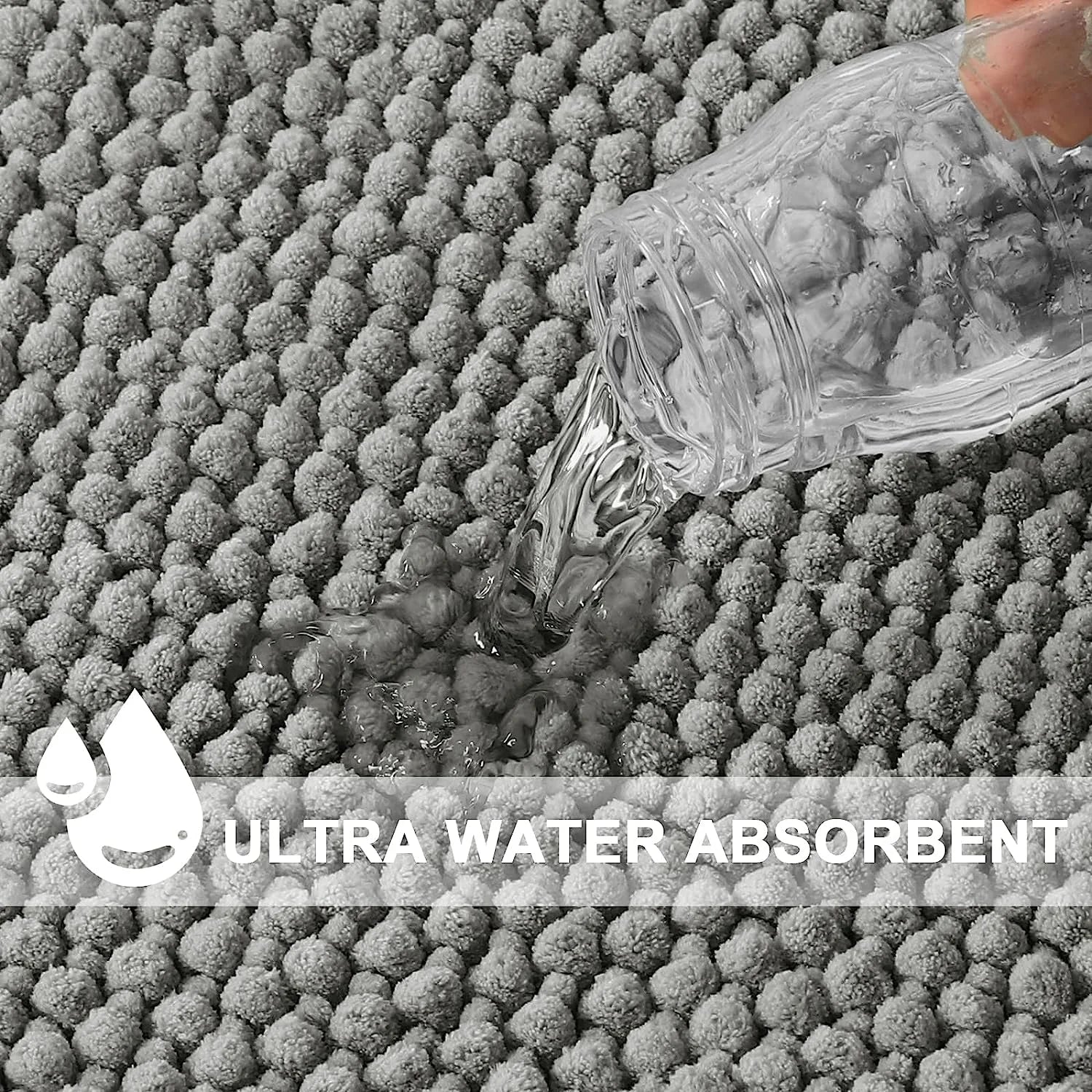 COMFORTWEAVE BATH MAT – Mikrofaser-Badematte für Komfort & Sicherheit